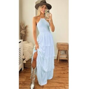 🌟NWT🌟 Free People X Jen's Pirate Booty Chantra Maxi Dress $231 Retail